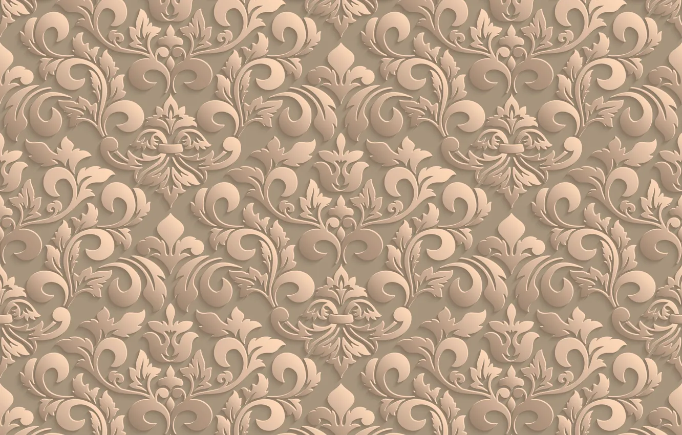 Photo wallpaper background, curls, pattern, texture, beige