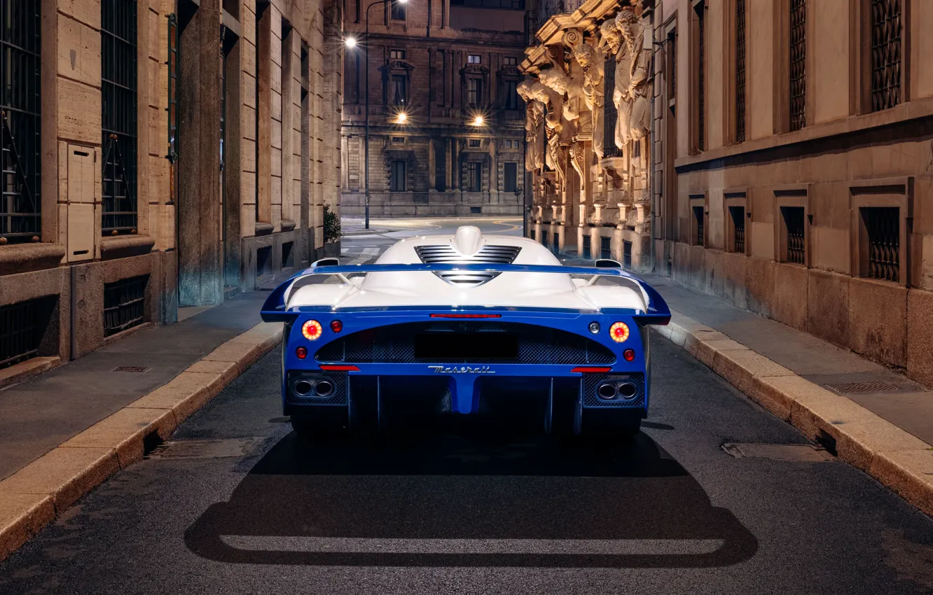 Photo wallpaper Maserati MC12, rear, Maserati, MC12