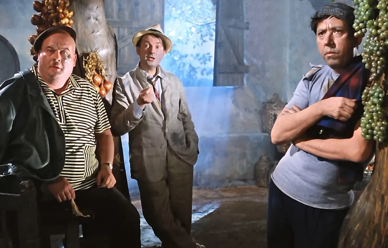 Photo wallpaper briefs, experienced, Comedy, Morgunov, " , Prisoner of the Caucasus, Nikulin, Dunce