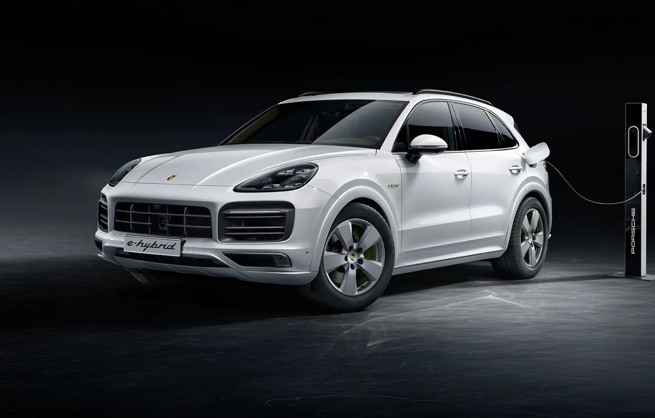 Photo wallpaper Porsche, 2018, Cayenne, crossover, E-Hybrid