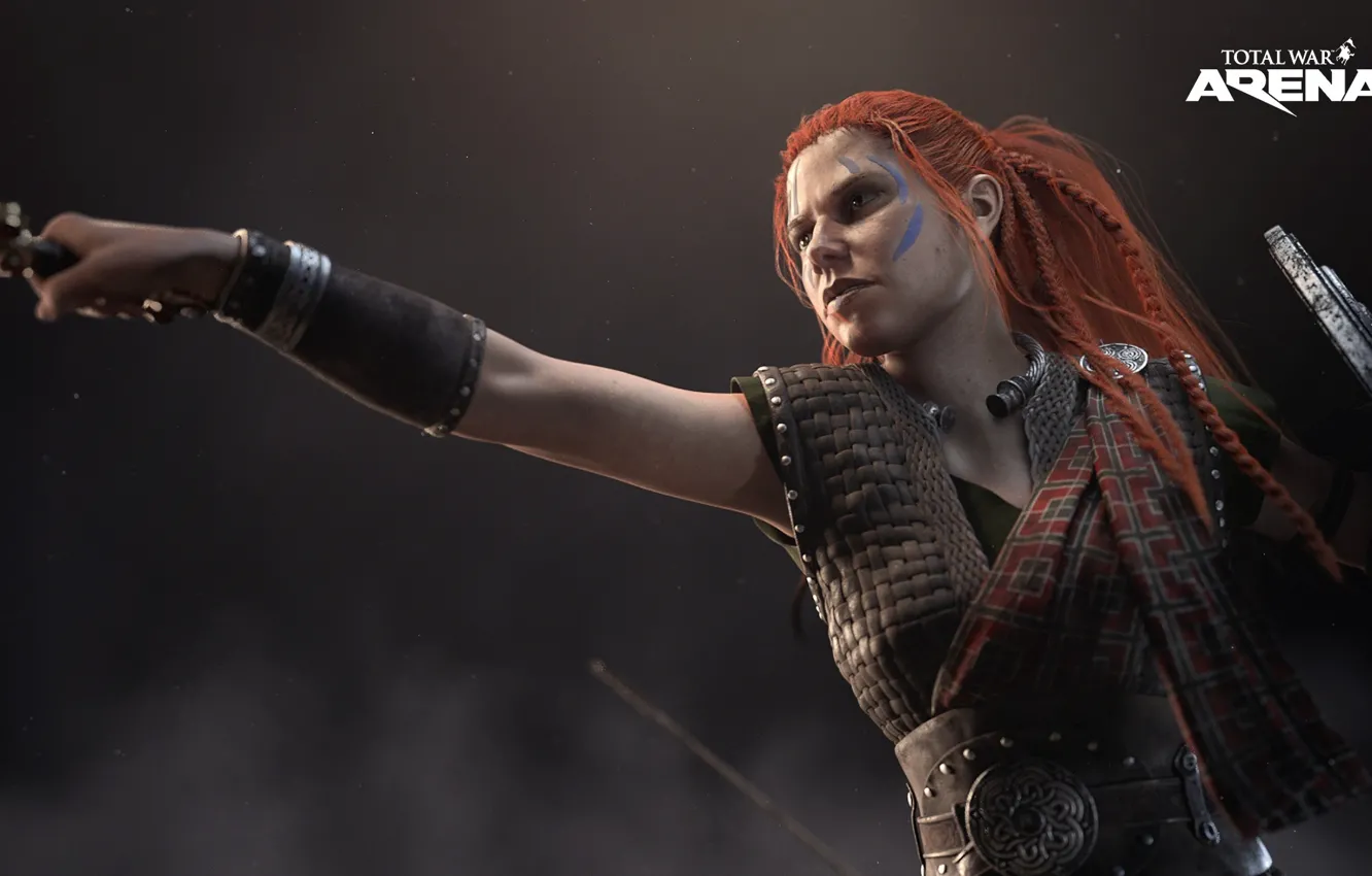 Photo wallpaper Total War Arena, Boudica, Queen Boadicea, Bodic