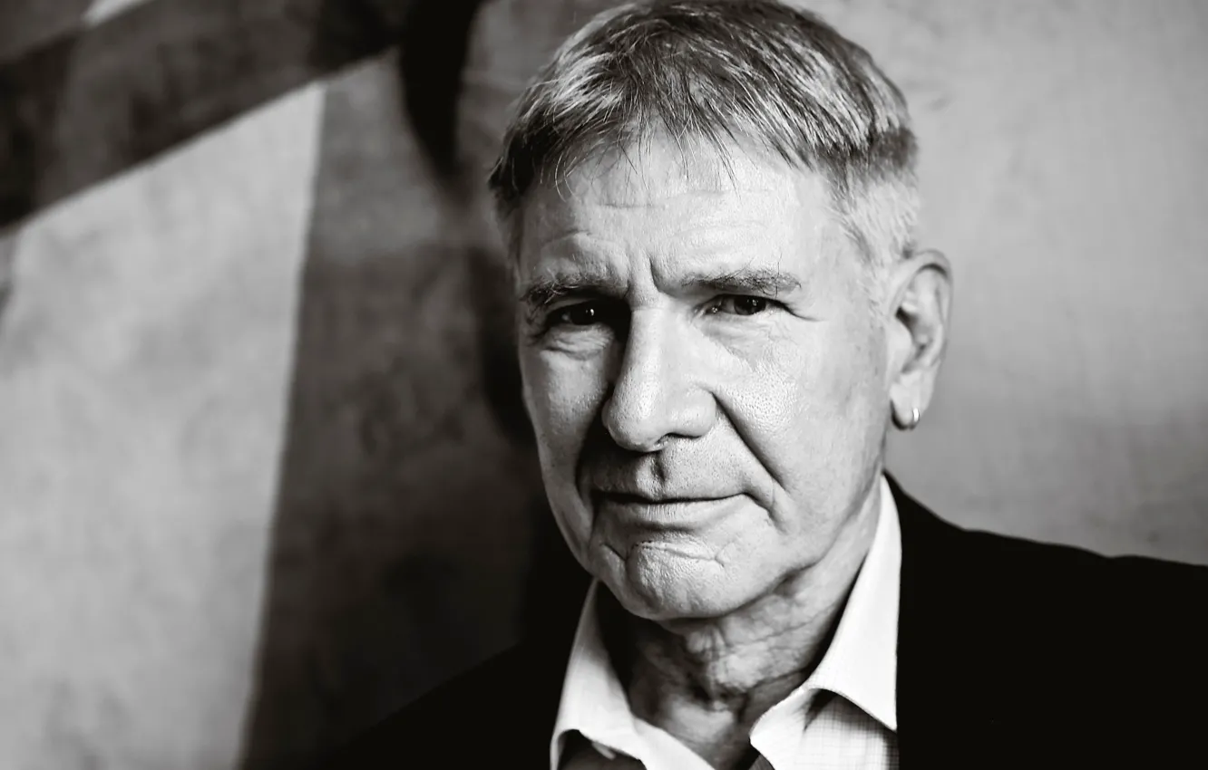 Photo wallpaper Harrison Ford, Harrison Ford, American actor, producerloops