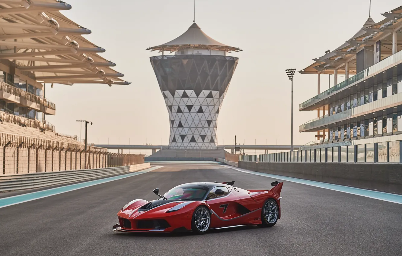 Photo wallpaper Ferrari, FXX, Ferrari FXX-K, track car