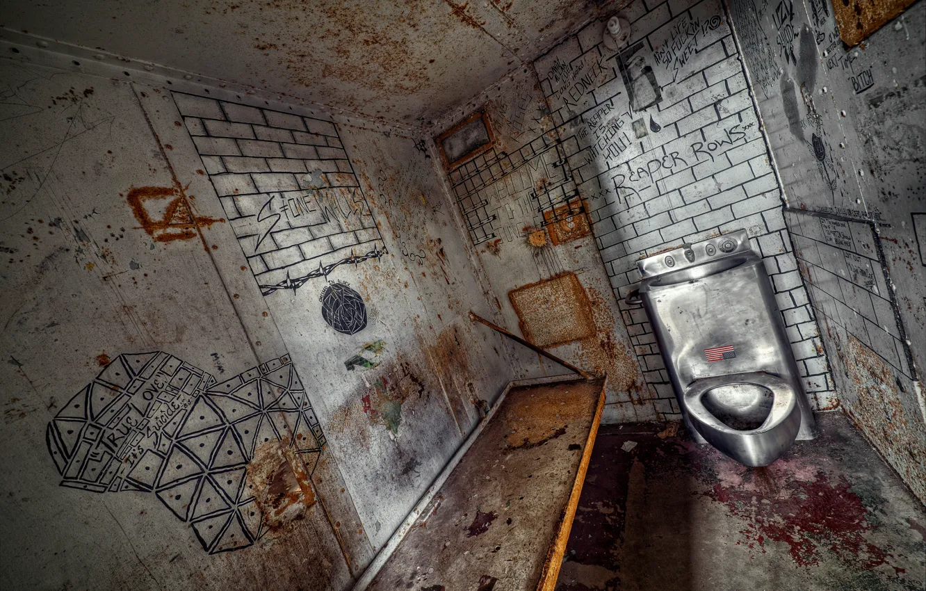 Photo wallpaper interior, camera, prison