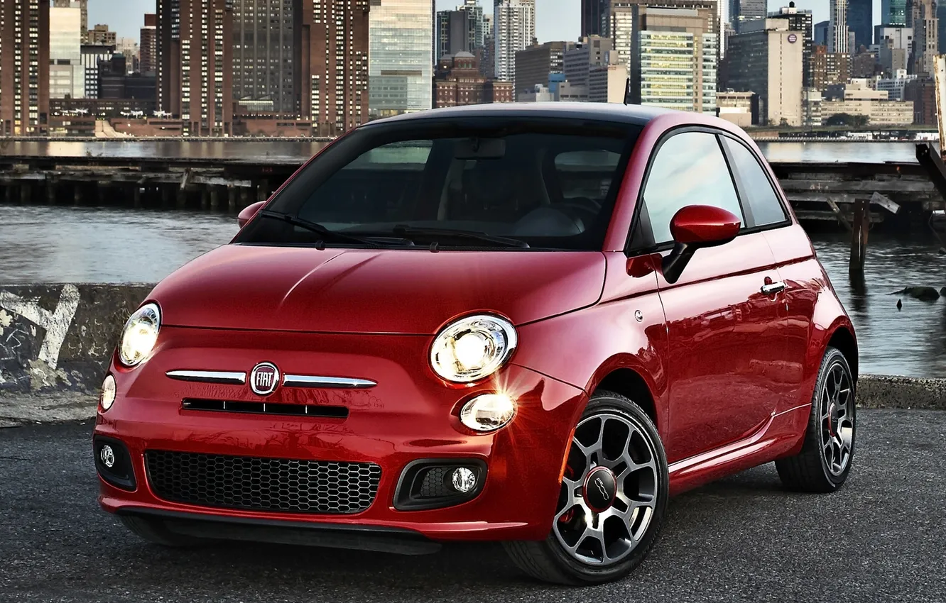 Photo wallpaper car, machine, red, sport, Desktop, red, beautiful, car