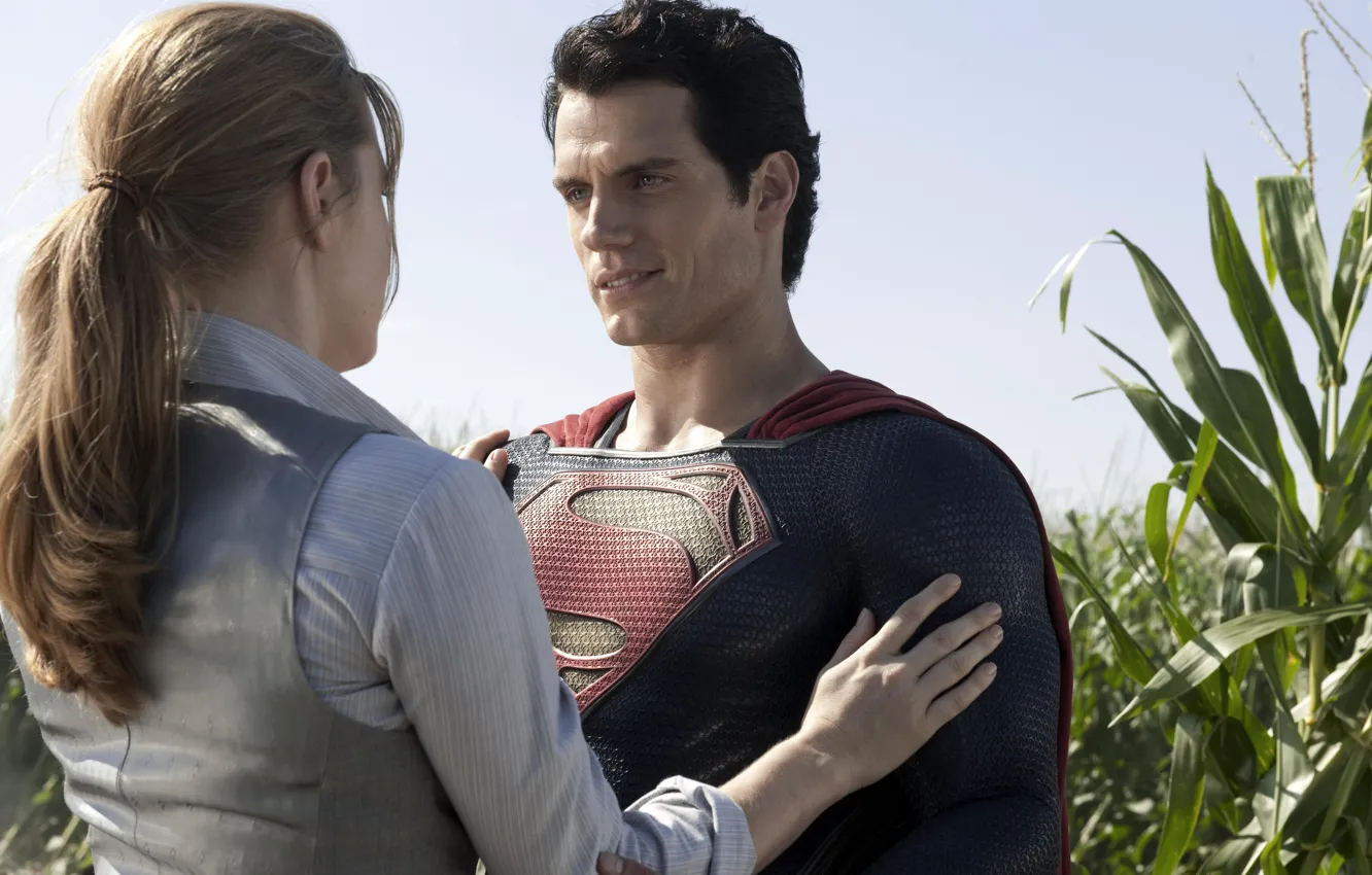 Photo wallpaper the film, costume, Superman, movie, DC Comics, Man of steel, Man of Steel, Henry Cavill