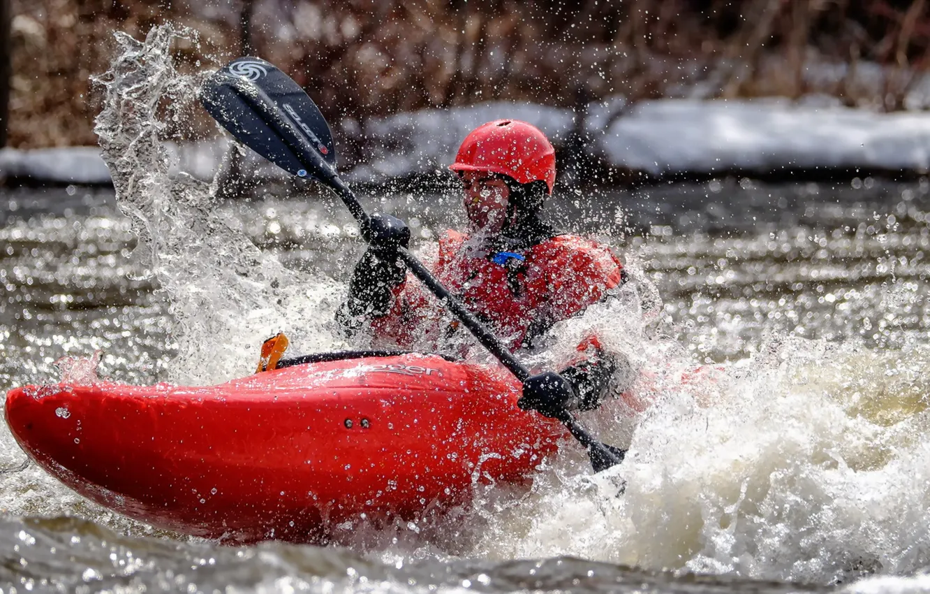 Photo wallpaper squirt, race, sport, boat