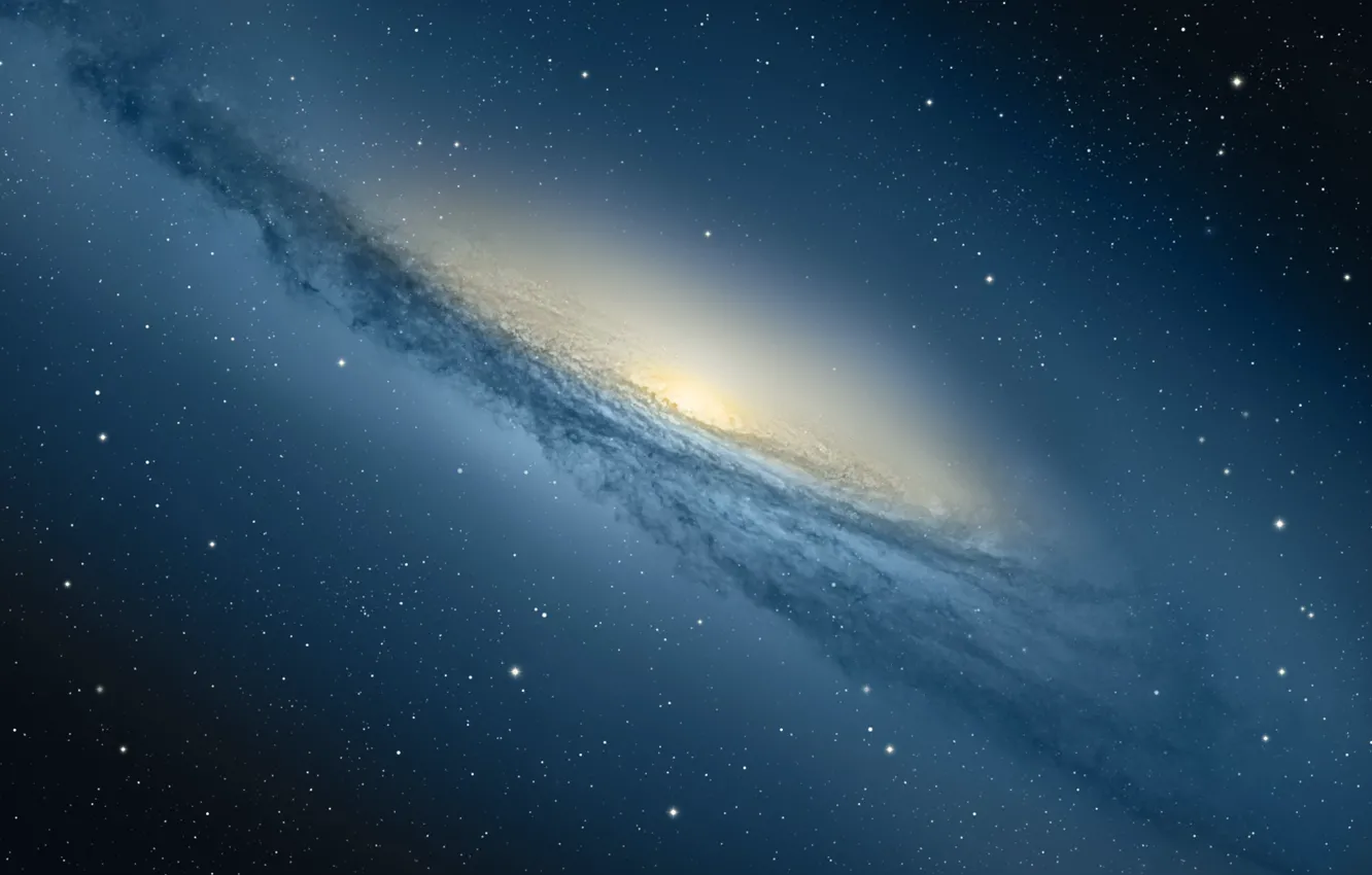 Photo wallpaper space, Galaxy, stars, cosmos