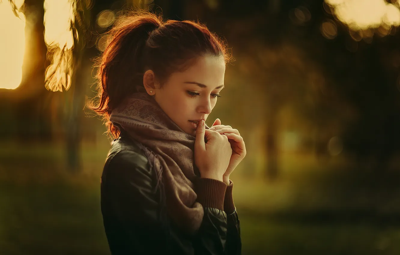 Photo wallpaper girl, sweetheart, portrait, Ivan Warhammer