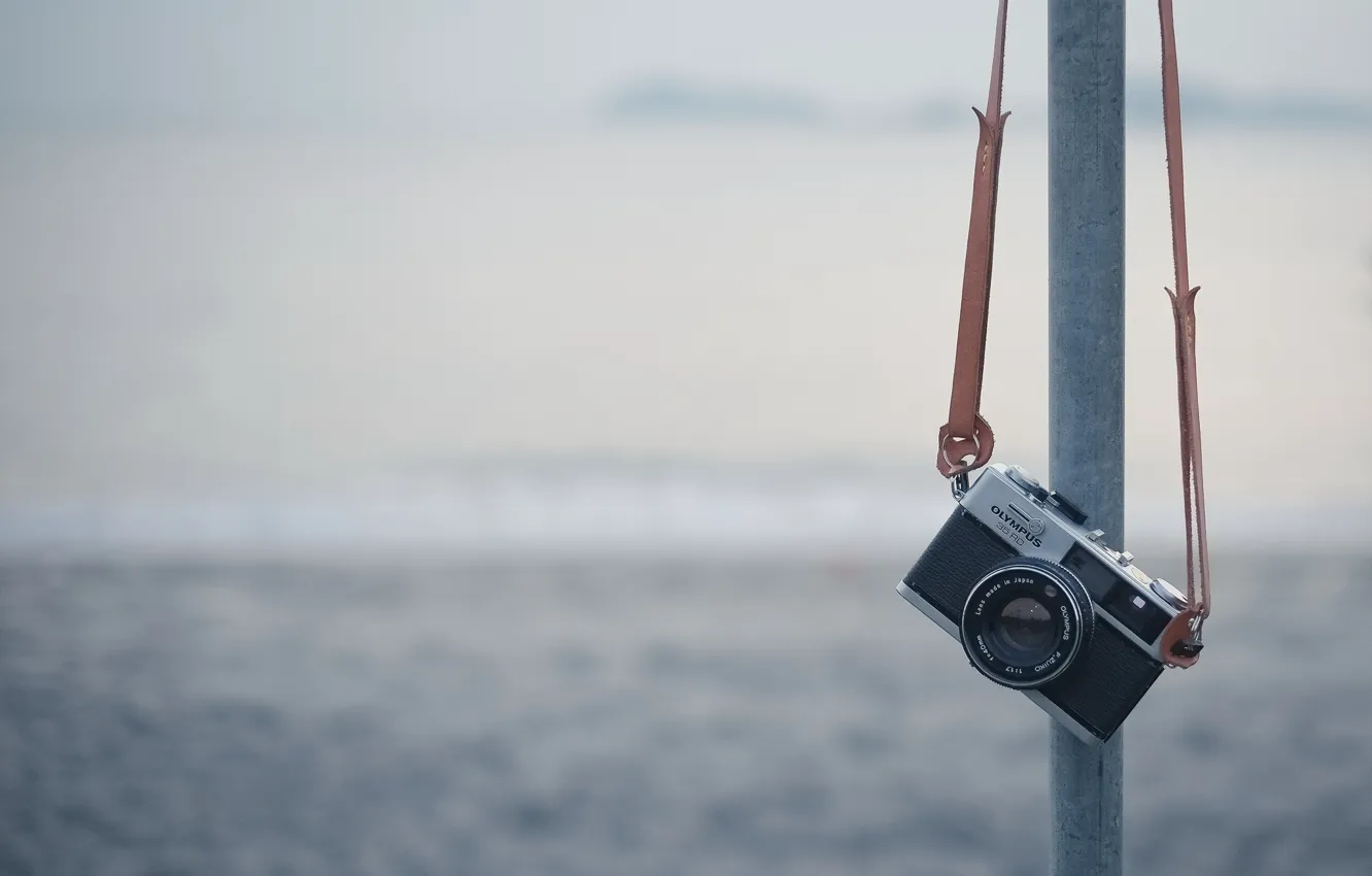 Photo wallpaper background, camera, Olympus