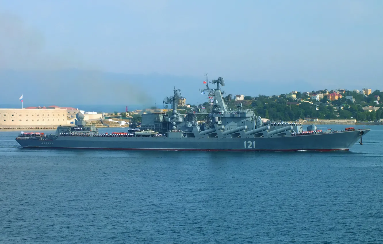 Photo wallpaper Moscow, cruiser, Sevastopol