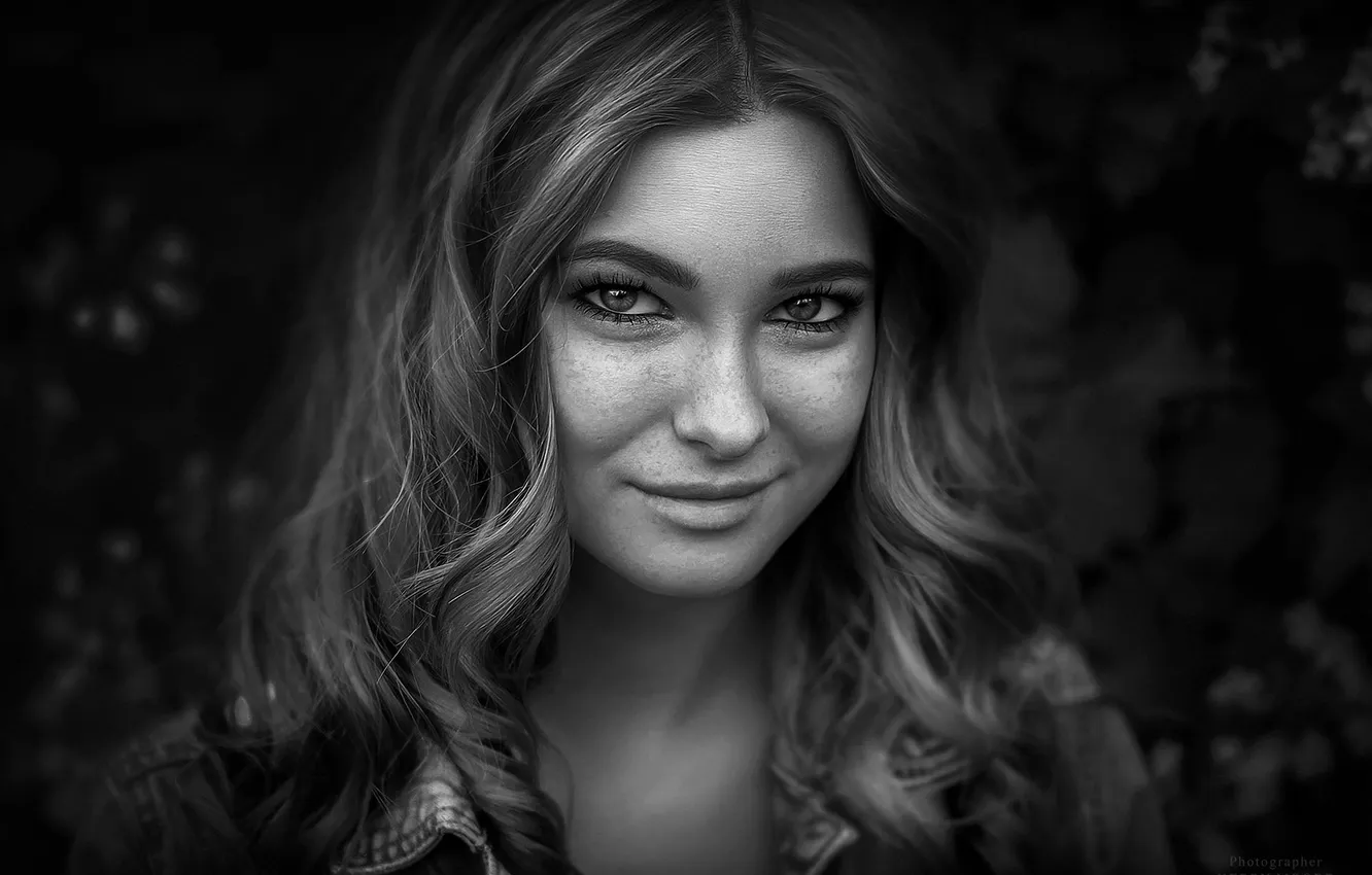 Photo wallpaper girl, woman, eyes, model, beauty, female, portrait, Tanya