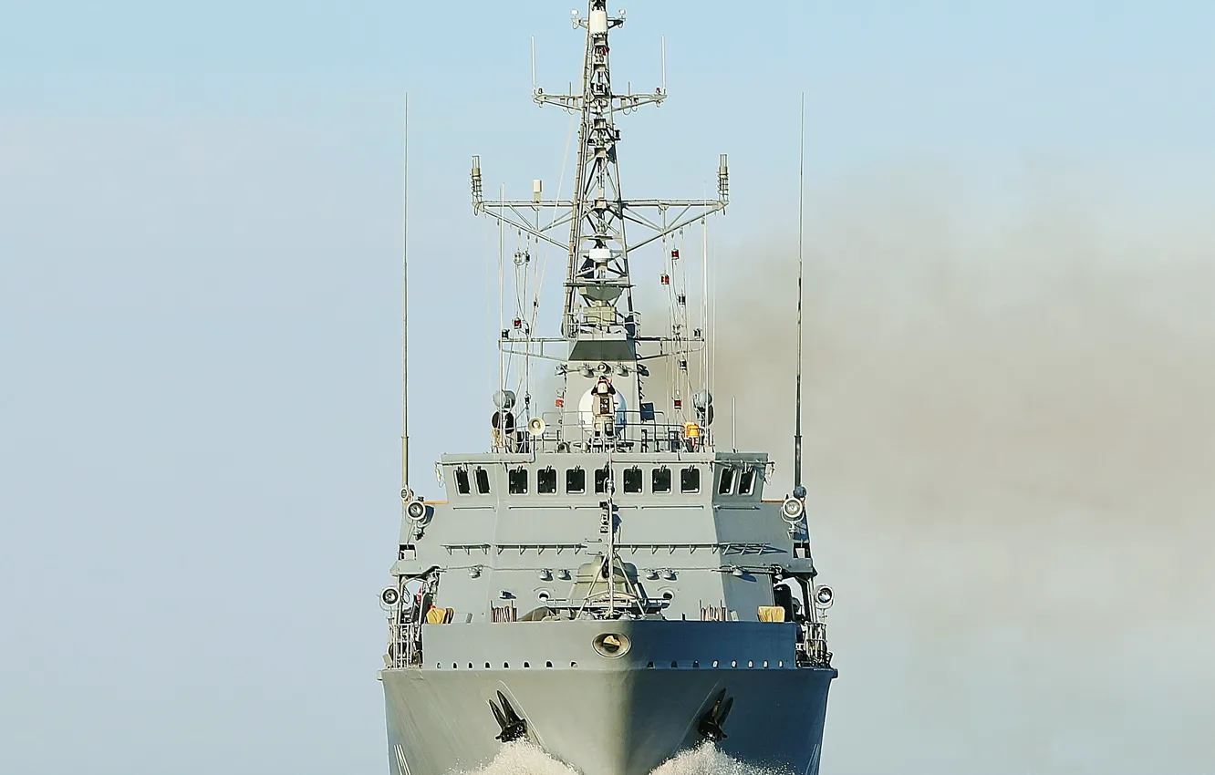 Photo wallpaper ship, mine, Georgy Kurbatov