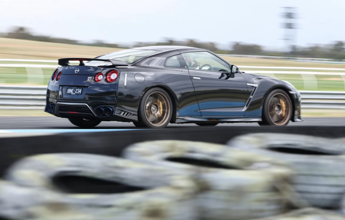 Photo wallpaper Nissan, GT-R, sports car, Nissan GT-R T-spec