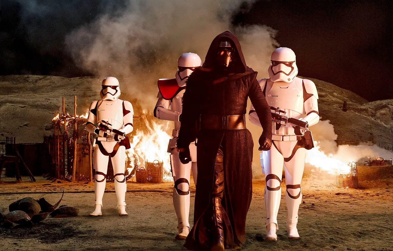 Photo wallpaper Episode VII, Star wars 7, The Force Awakens, Star Wars - The Force Awakens