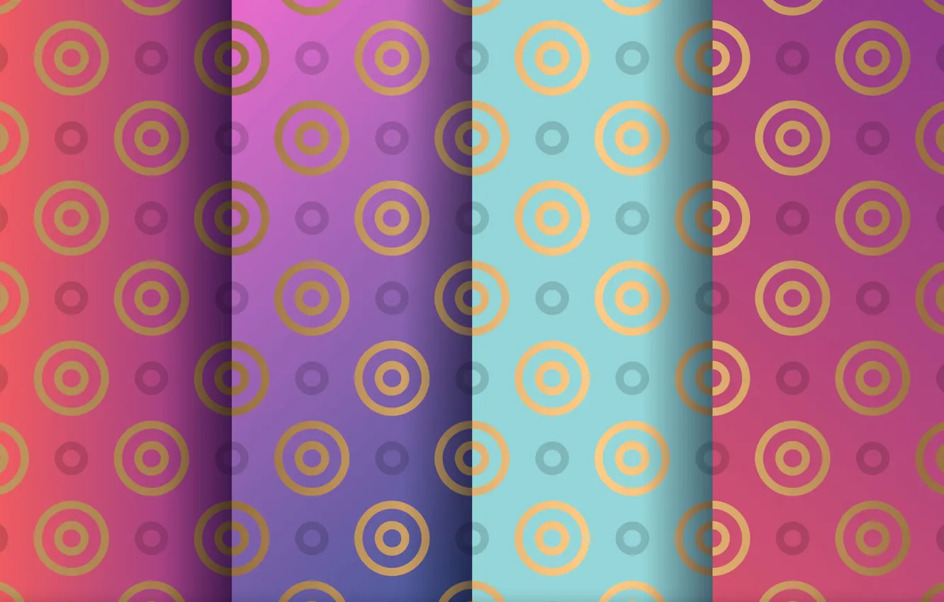 Photo wallpaper circles, pattern, texture, texture, color