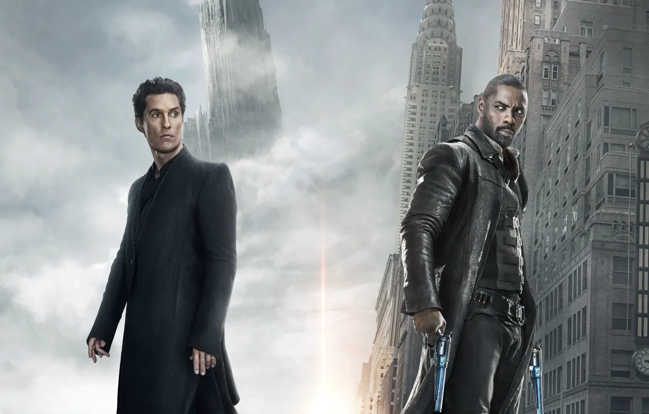 Photo wallpaper cinema, gun, weapon, man, movie, evil, film, Idris Elba