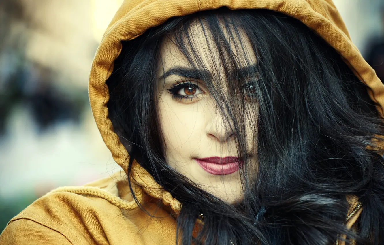 Photo wallpaper girl, smile, Armenia, Ann