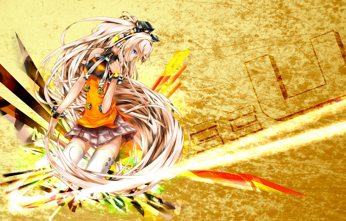 Photo wallpaper hair, dynamics, girl, form, seeu