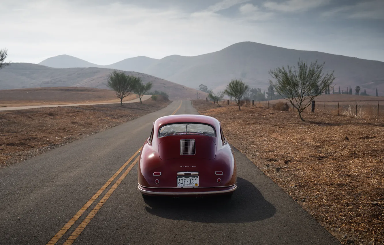 Photo wallpaper Porsche, 356, 1951, Porsche 356