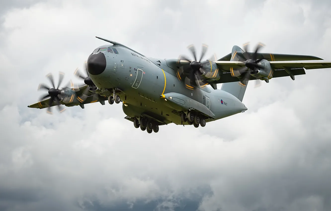 Photo wallpaper aviation, military aircraft, Airbus A400M