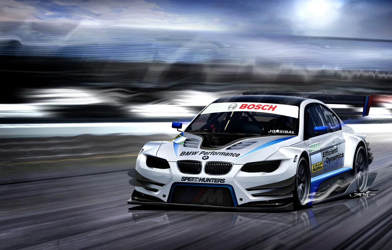 Photo wallpaper tuning, speed, BMW