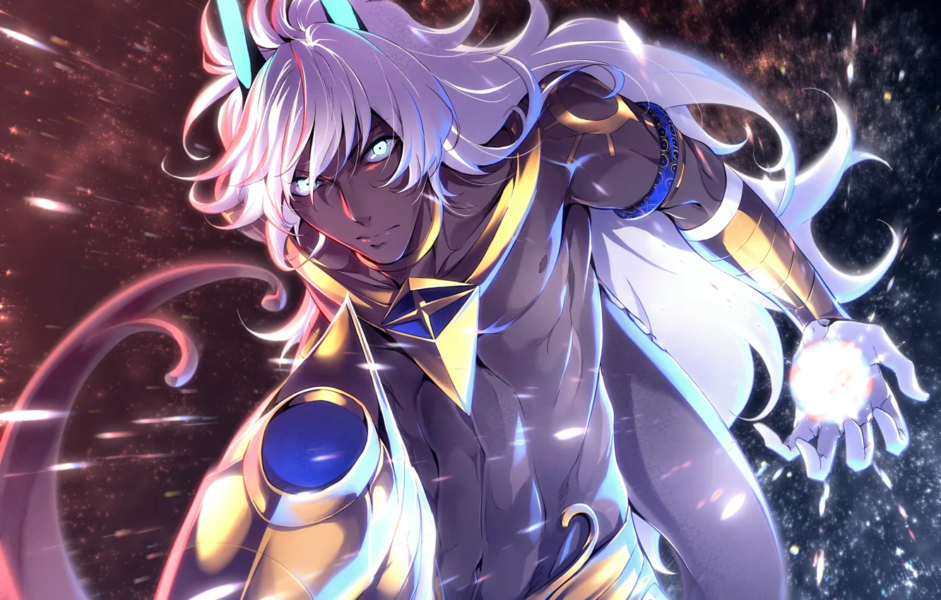 Photo wallpaper look, space, power, guy, Archer, Fate / Grand Order, Destiny/great Company