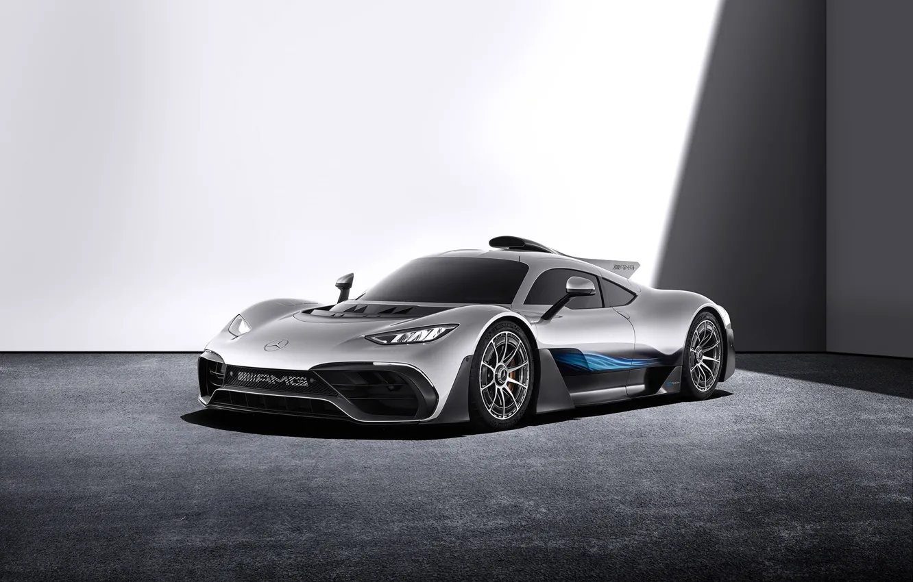 Photo wallpaper transport, angle, car, Mercedes Benz, AMG One