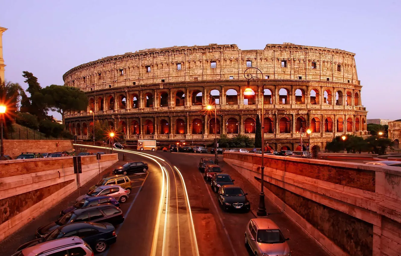 Photo wallpaper Rome, Colosseum, Colosseum, Rome
