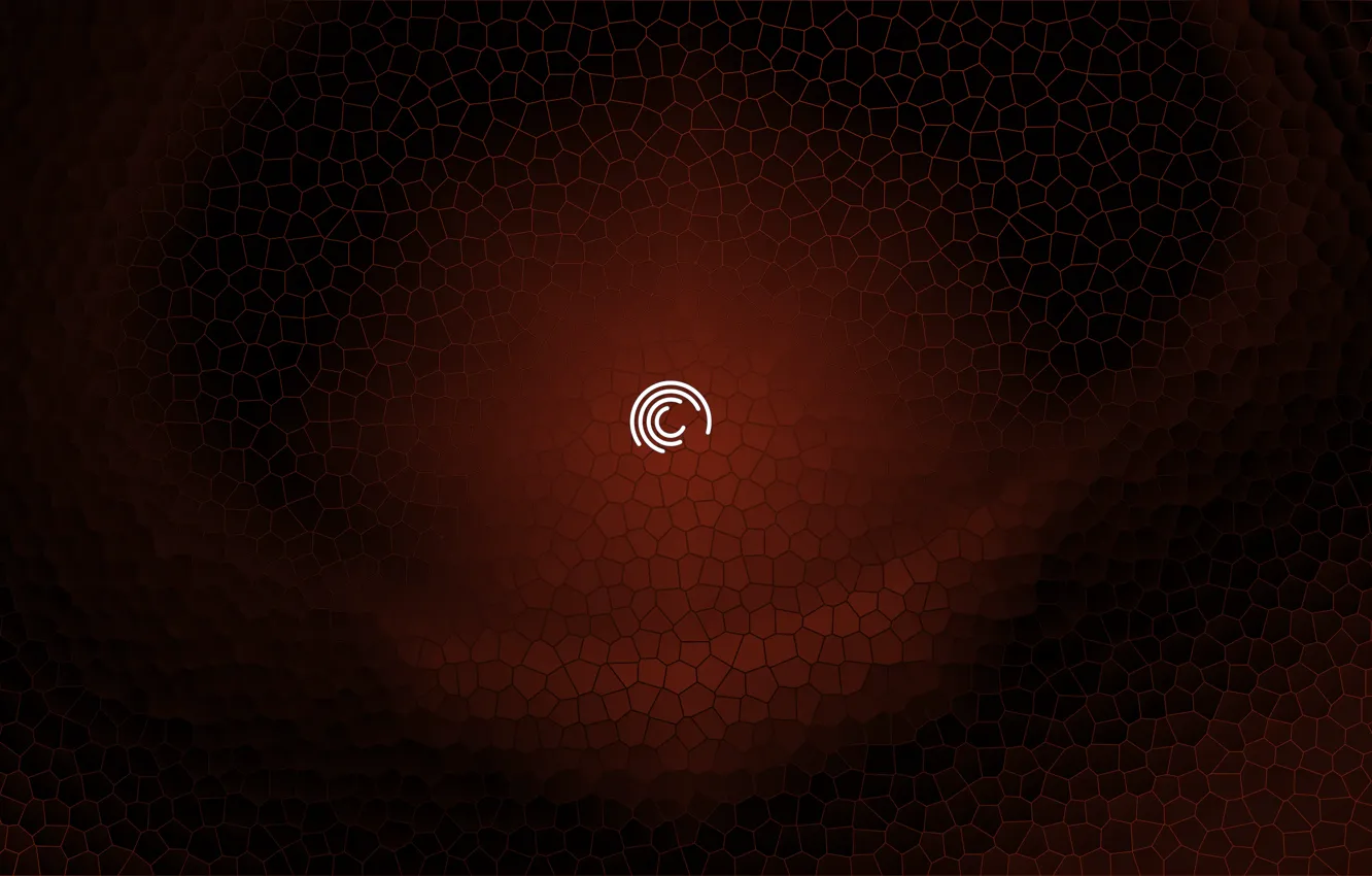 Photo wallpaper dark, glass, logo, grid, seagate, Minimalistic