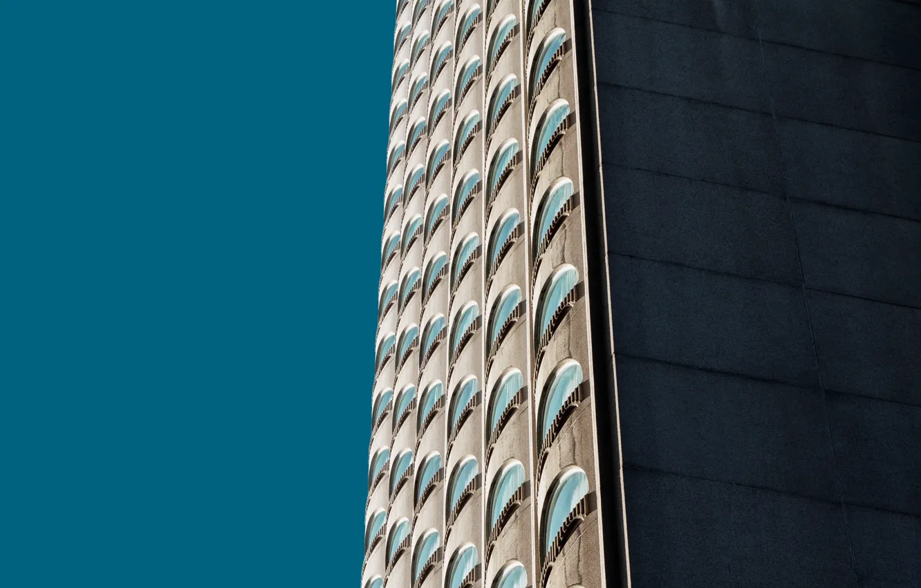 Photo wallpaper the sky, building, window, architecture