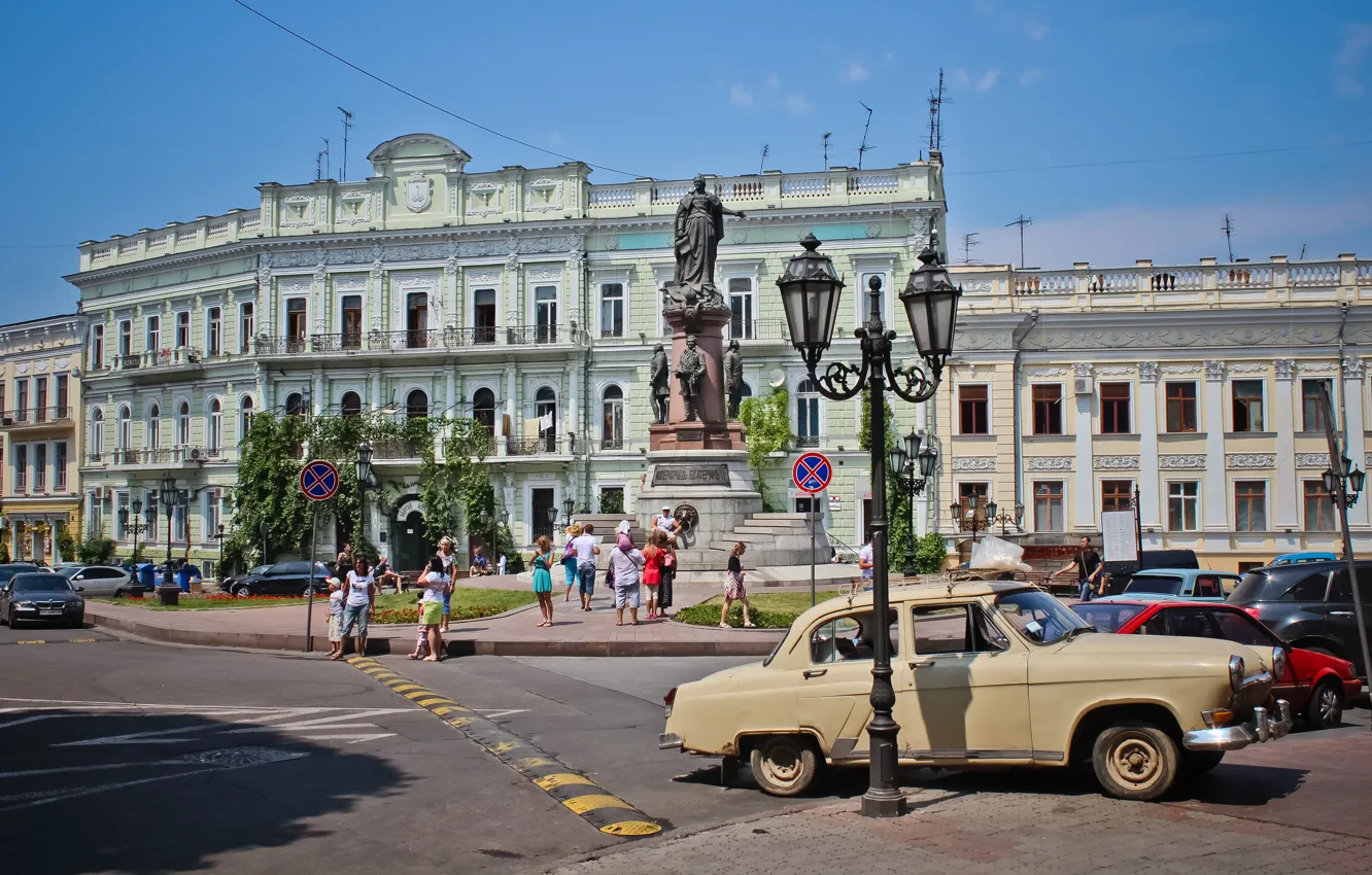 Photo wallpaper Ukraine, GAZ-21, Odessa