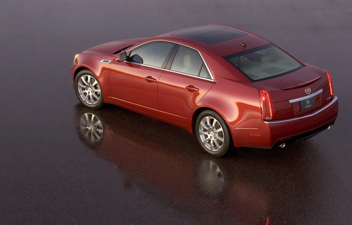 Photo wallpaper Cadillac, CTS, sedan