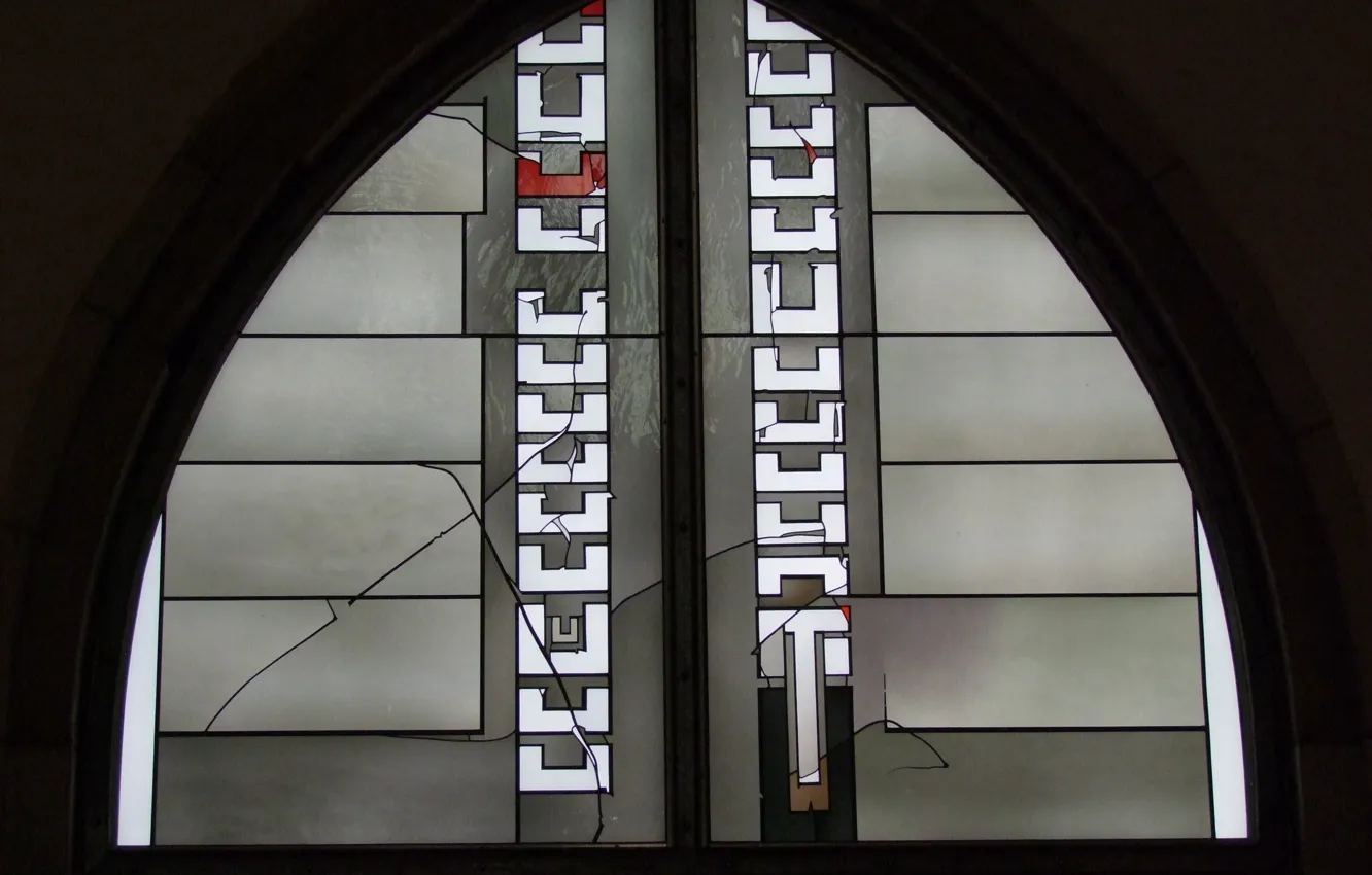 Photo wallpaper Germany, Church, Window