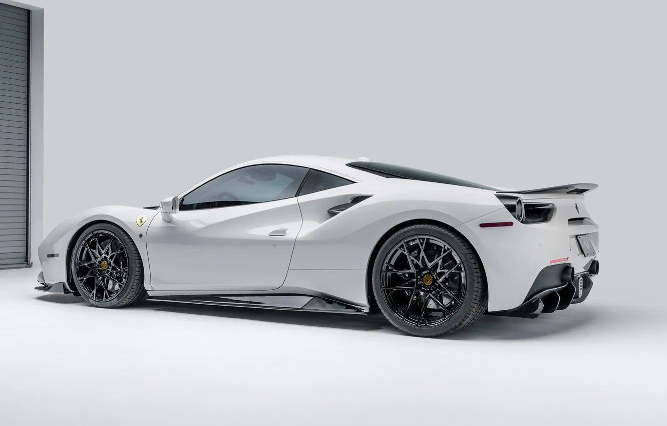 Photo wallpaper Ferrari, 488, Vorsteiner Ferrari 488 Diavolo Aero Program