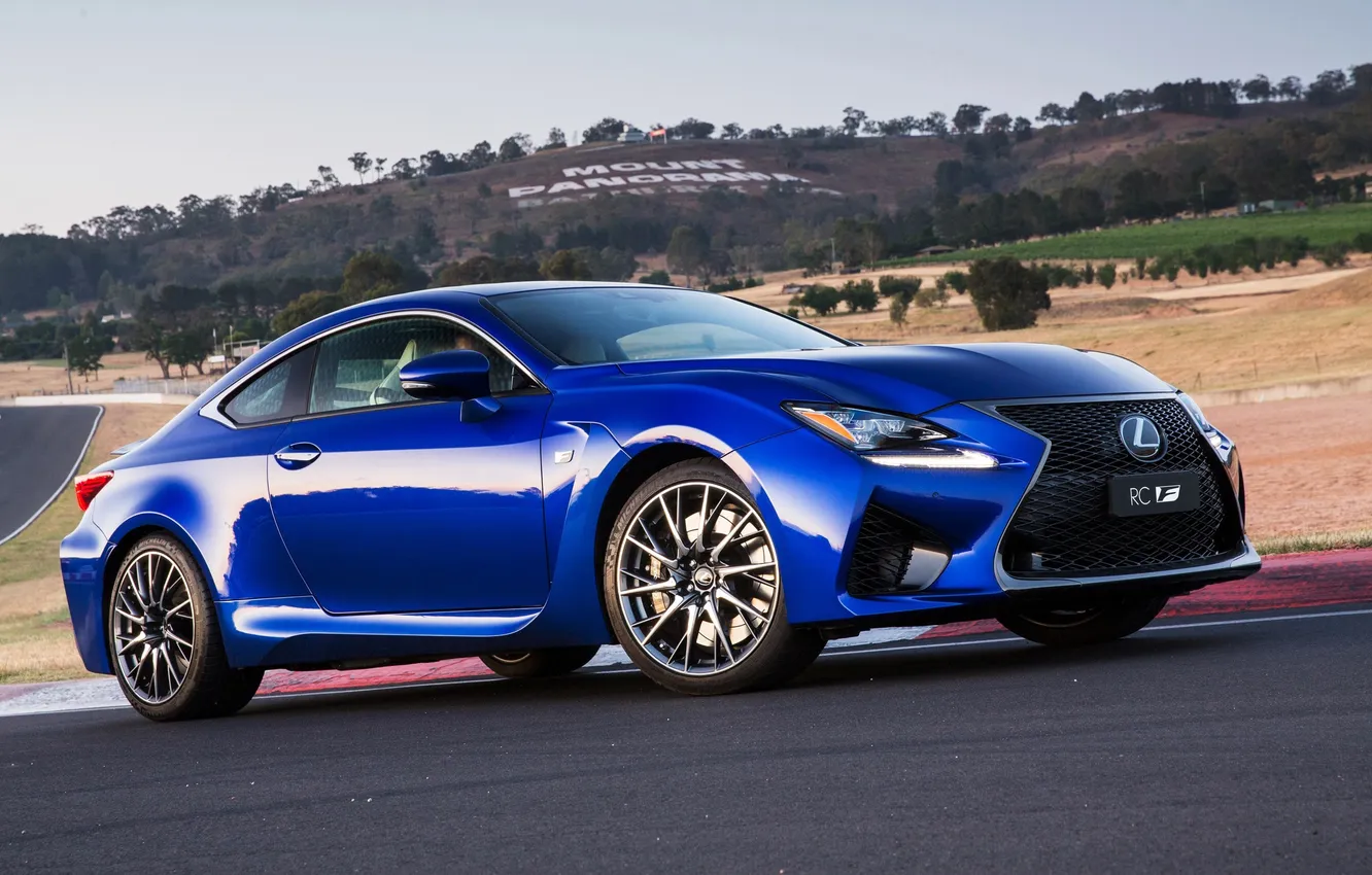Photo wallpaper Lexus, Lexus, AU-spec, 2014, RC F