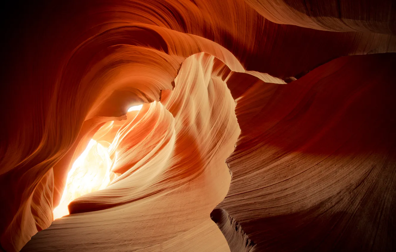 Photo wallpaper light, nature, canyon, light, nature, canyon, 2560x1600