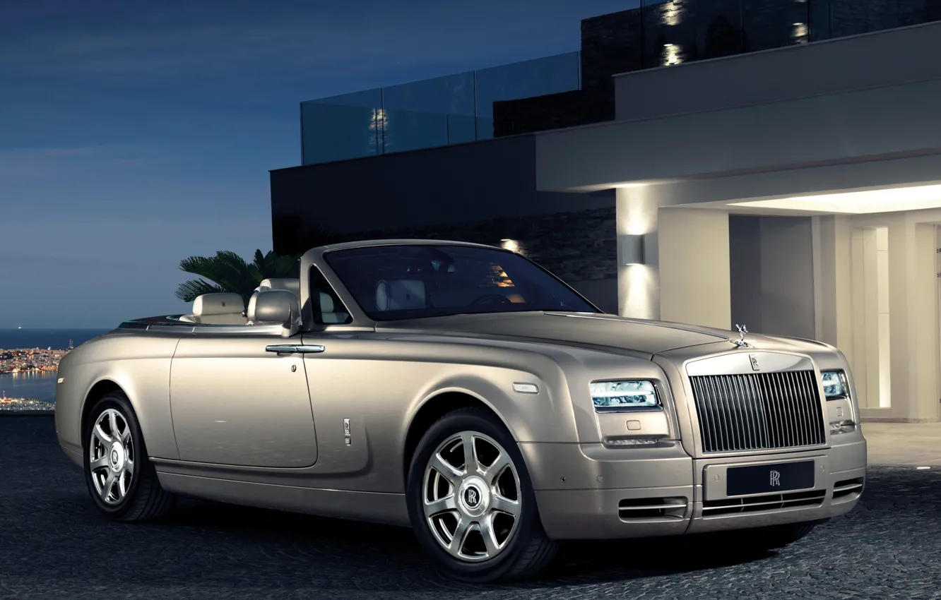 Photo wallpaper Phantom, Rolls Royce, Drophead