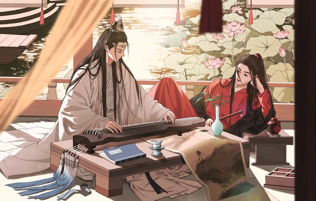 Photo wallpaper Mo Dao Zu Shi, Master evil cult, The Untamed, Wei Ying, Lan Zhan, The Indomitable …