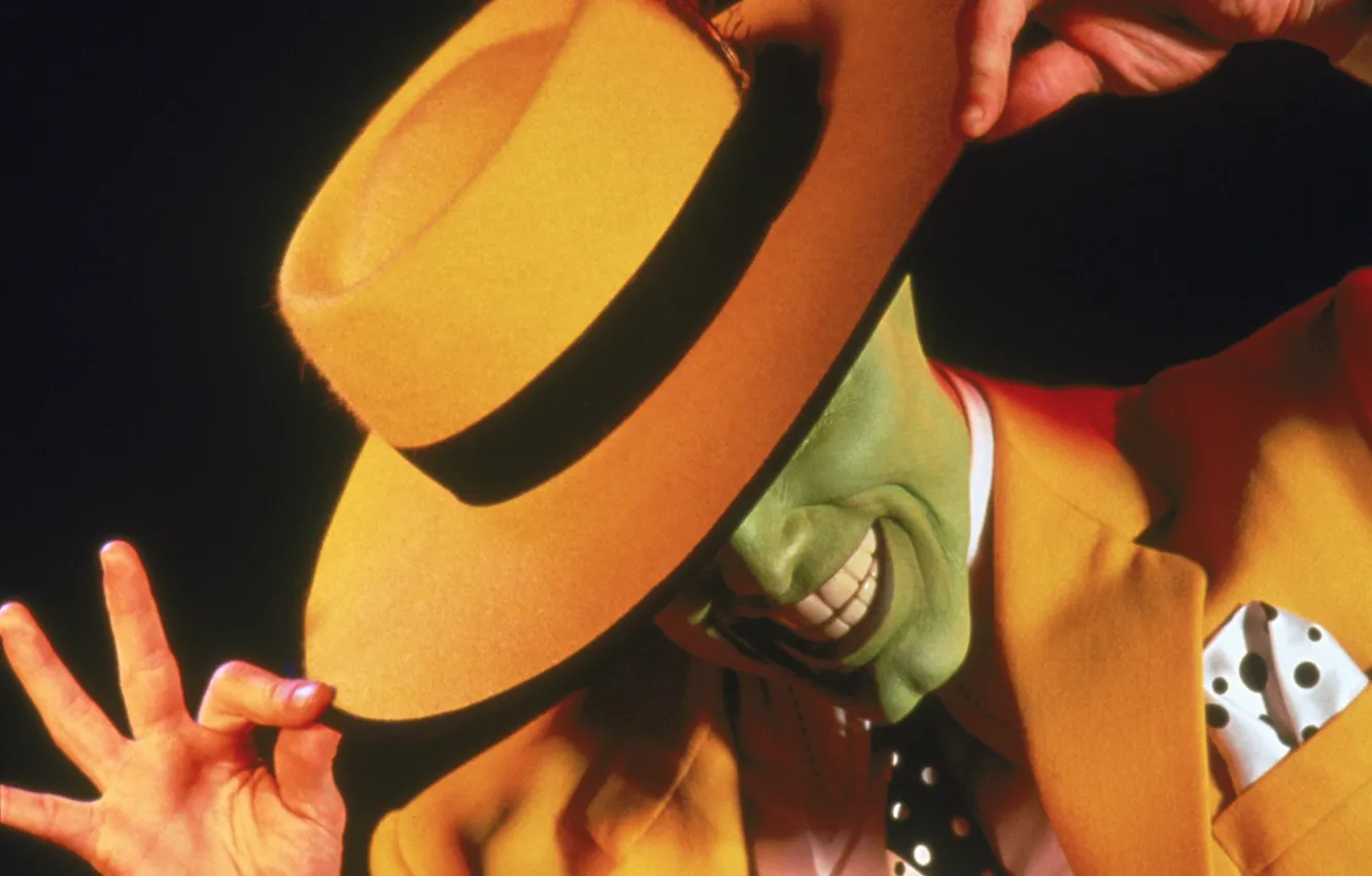 Photo wallpaper mask, Jim Carrey, Jim Carrey, Comedy, mask