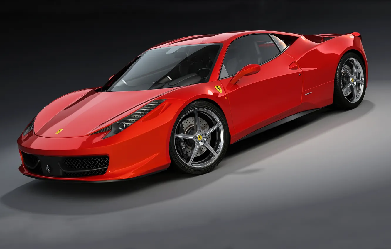 Photo wallpaper machine, Ferrari, 458 italia, dangeruss