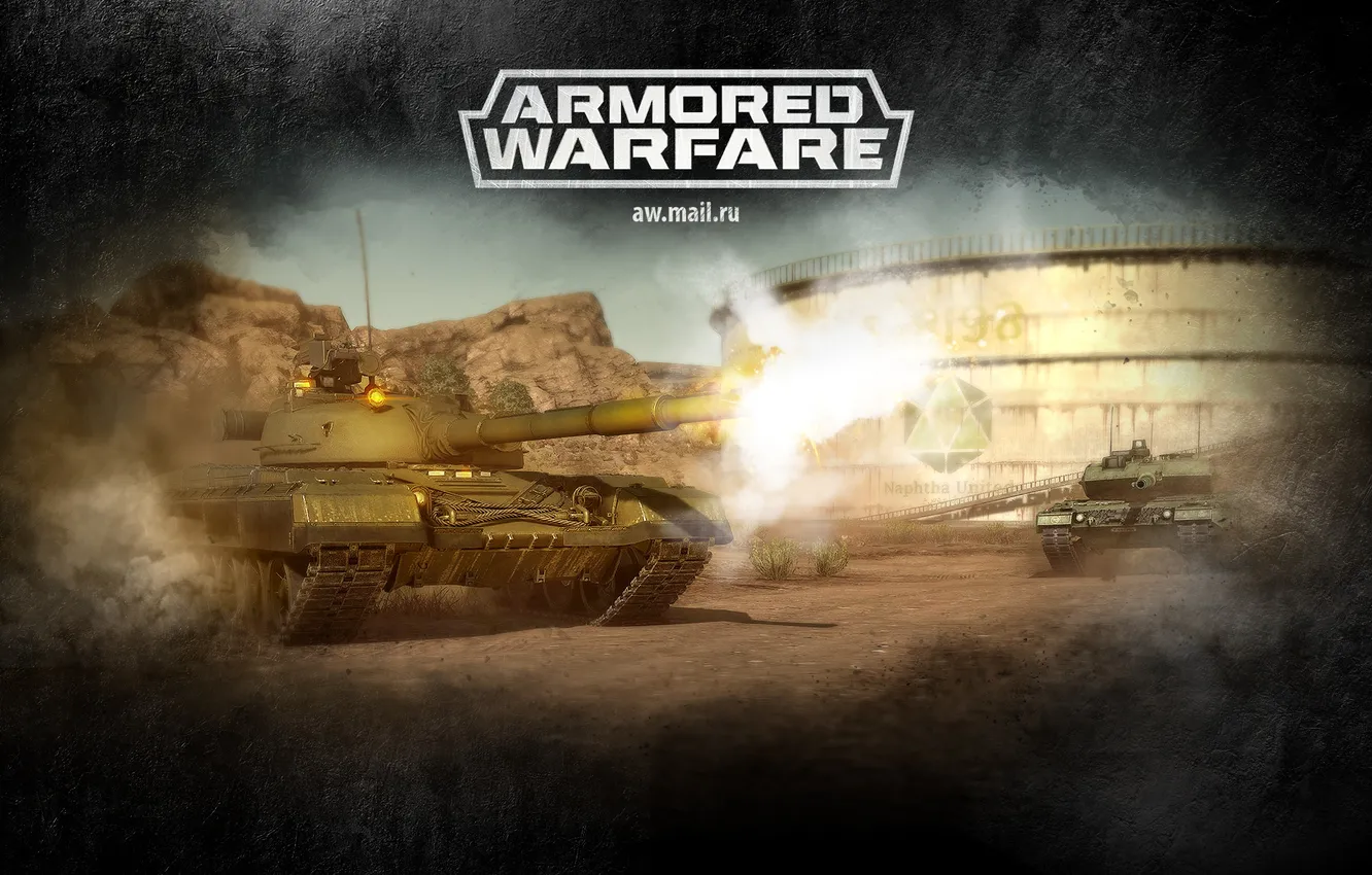 Photo wallpaper the game, shot, tank, tanks, mail.ru, Armored Warfare, Obsidian Entertainment, my.com