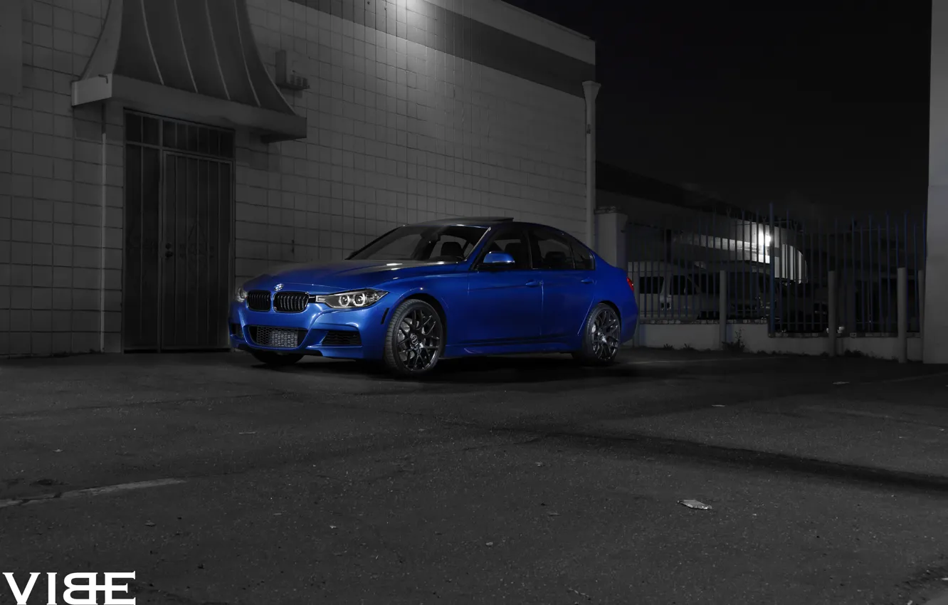 Photo wallpaper BMW, drives, 335i, side, F30, Before, Garde