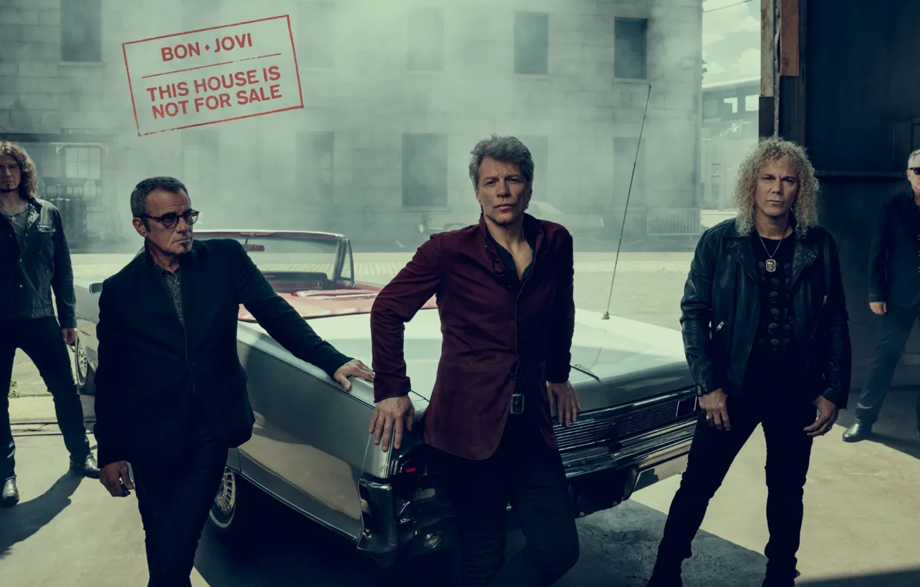Photo wallpaper rock, Bon Jovi, single, hous, 2016, This House Is Not For Sale, bonjovi