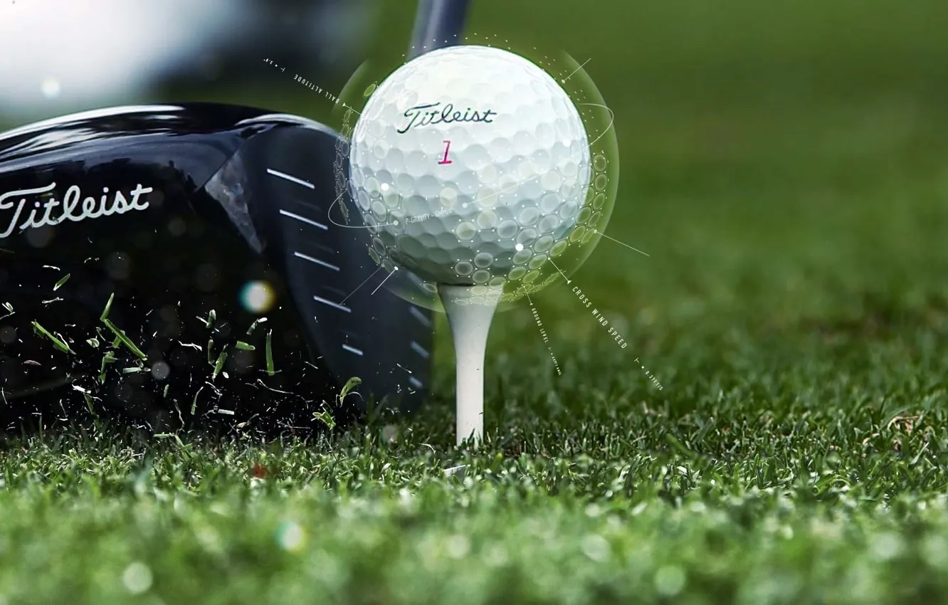 Photo wallpaper stick, Golf, Titleist