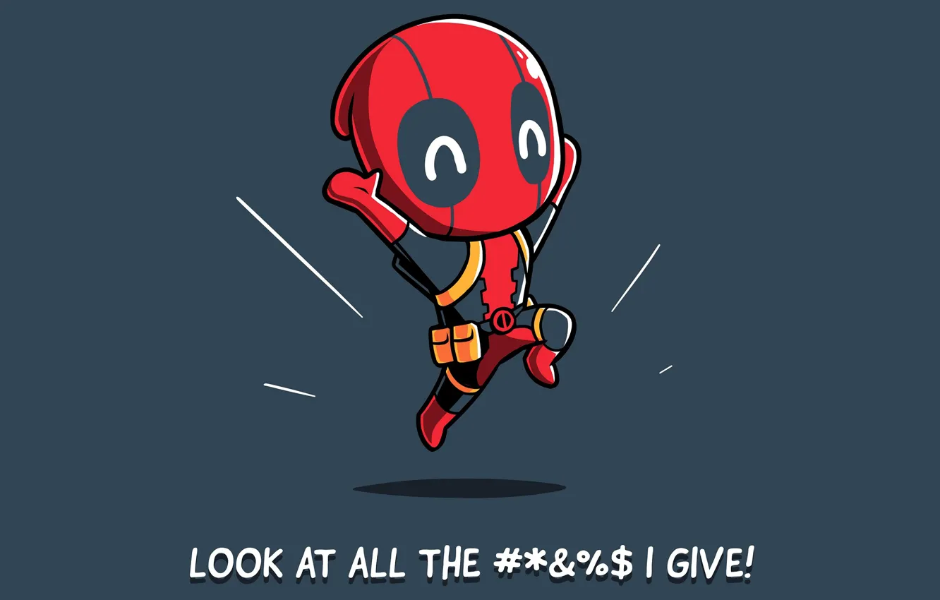 Photo wallpaper background, baby, art, costume, Deadpool, comic, Deadpool