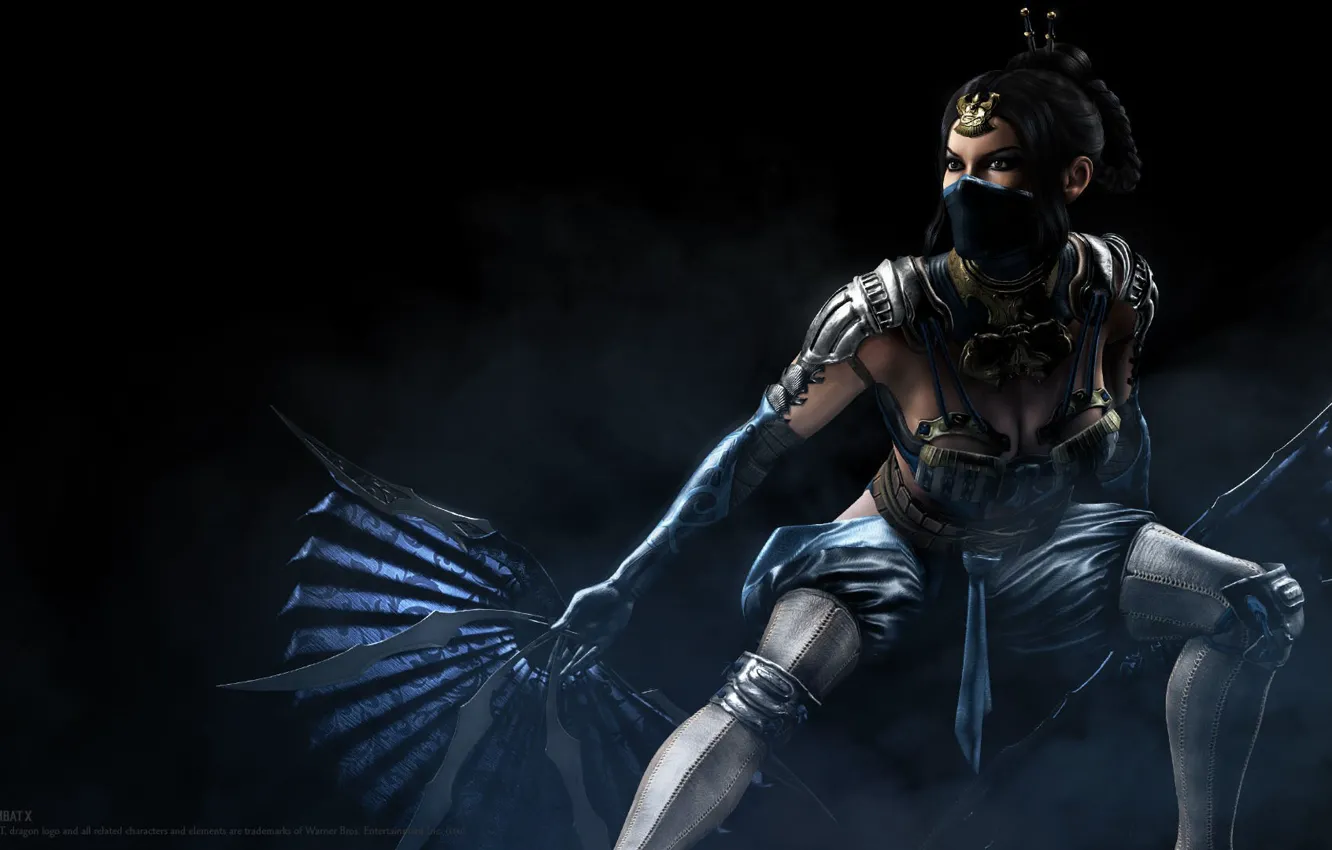 Photo wallpaper Mortal Kombat, Kitana, Kitana, Mortal Kombat X