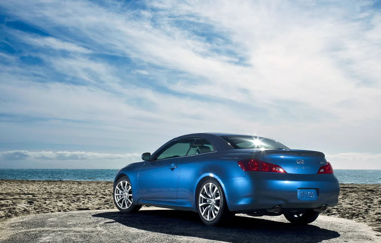 Photo wallpaper blue, open, Infinity