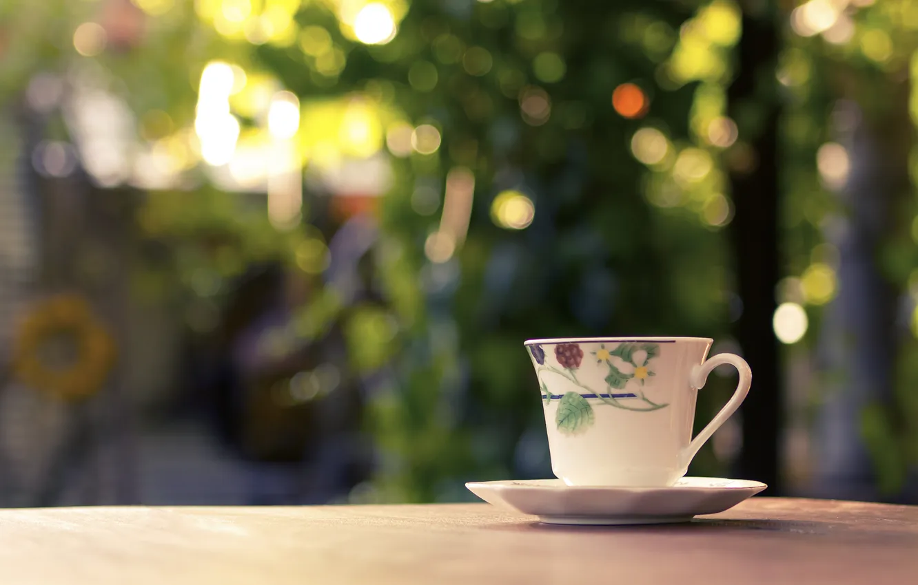 Photo wallpaper mug, Cup, saucer