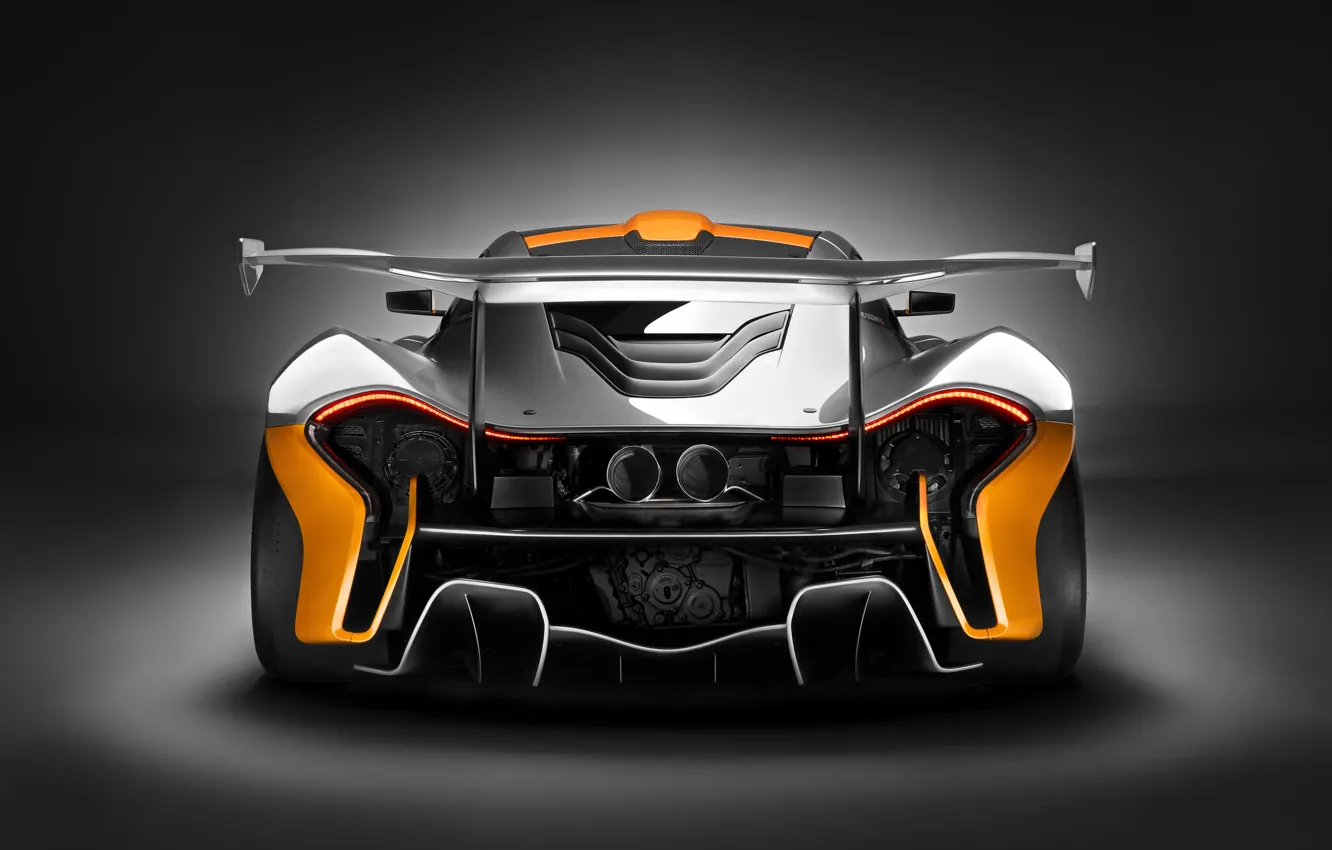 Photo wallpaper McLaren, GTR, Twin Turbo, 2014, 3.8L